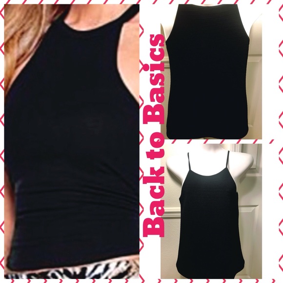 🔥Bella D High Neck Long Tank Top Basic - Picture 2 of 4